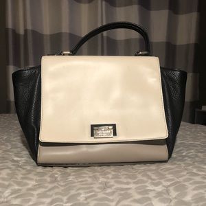 Kate Spade Tri-Colored Trapeze Handbag